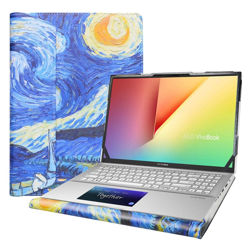 Alapmk Protective Case for HP Envy x360 15m-eeXXXX 15m-edXXXX 15m-esXXXX 15m-euXXXX & Galaxy Book Ion 15 NP950XCJ/Galaxy Book Flex 15 NP950QCG & Case for Dell Latitude 7520,Starry Night - Image 1